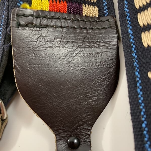 Vintage ~ Vibrant ~ Bobby Lee Guitar Strap 60s 70s - Picture 2 of 3